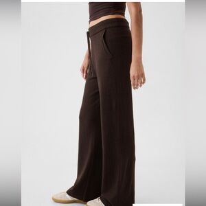 Gap CashSoft Sweater and Pants Lounge Set in Cozy Brown